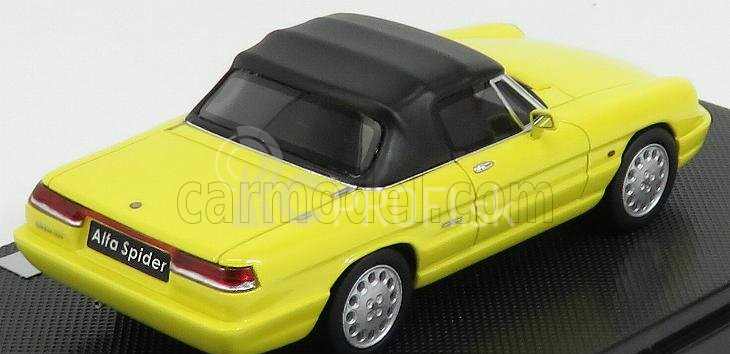 Silas Alfa romeo Spider Closed 1990 4ª Ed Ultima Serie - The Last 1:43 Giallo Ginestra - Yellow