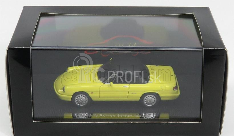 Silas Alfa romeo Spider Closed 1990 4ª Ed Ultima Serie - The Last 1:43 Giallo Ginestra - Yellow