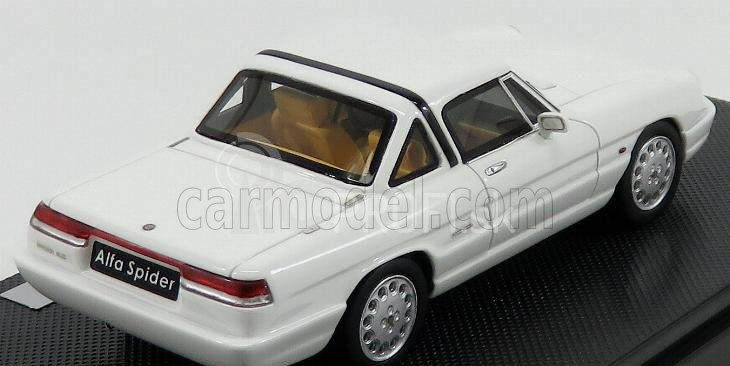 Silas Alfa romeo Spider Hard-top 1990 4ª Ed Ultima Serie - The Last 1:43 Bianco Freddo - White