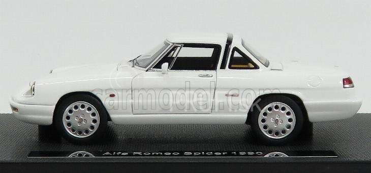 Silas Alfa romeo Spider Hard-top 1990 4ª Ed Ultima Serie - The Last 1:43 Bianco Freddo - White