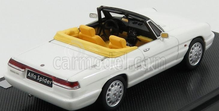 Silas Alfa romeo Spider Open 1990 4ª Ed Ultima Serie - The Last 1:43 Bianco Freddo - White