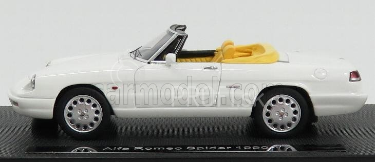 Silas Alfa romeo Spider Open 1990 4ª Ed Ultima Serie - The Last 1:43 Bianco Freddo - White