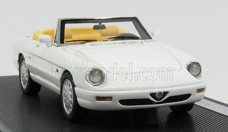 Silas Alfa romeo Spider Open 1990 4ª Ed Ultima Serie - The Last 1:43 Bianco Freddo - White