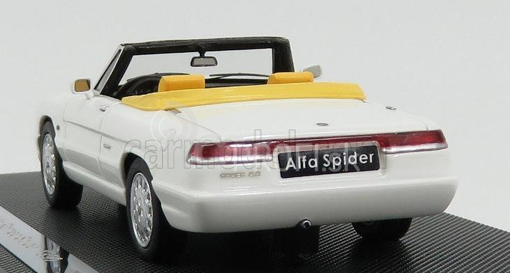 Silas Alfa romeo Spider Open 1990 4ª Ed Ultima Serie - The Last 1:43 Bianco Freddo - White