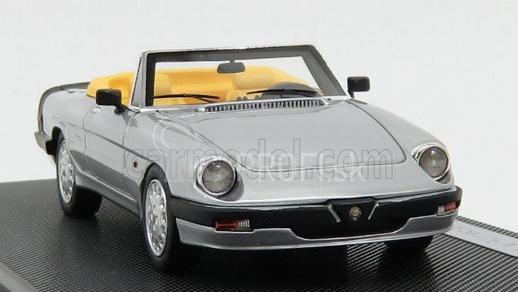 Silas Alfa romeo Spider Quadrifoglio Verde Open 1986 - 3ª Serie Aereodinamica 1:43 Strieborná