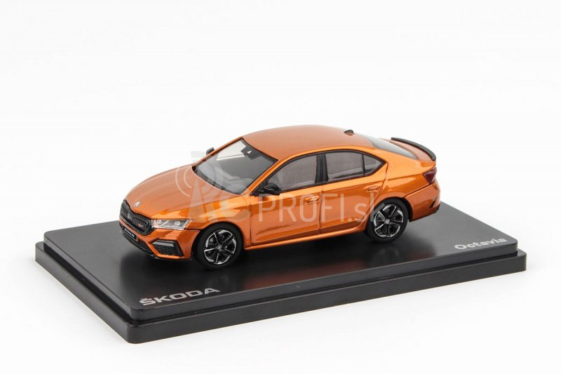 Abrex Škoda Octavia IV RS (2020) 1:43 – oranžová phoenix metalíza