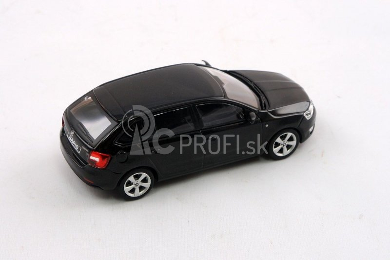 Abrex Škoda Rapid Spaceback (2013) 1:43 – čiarna magic metalíza