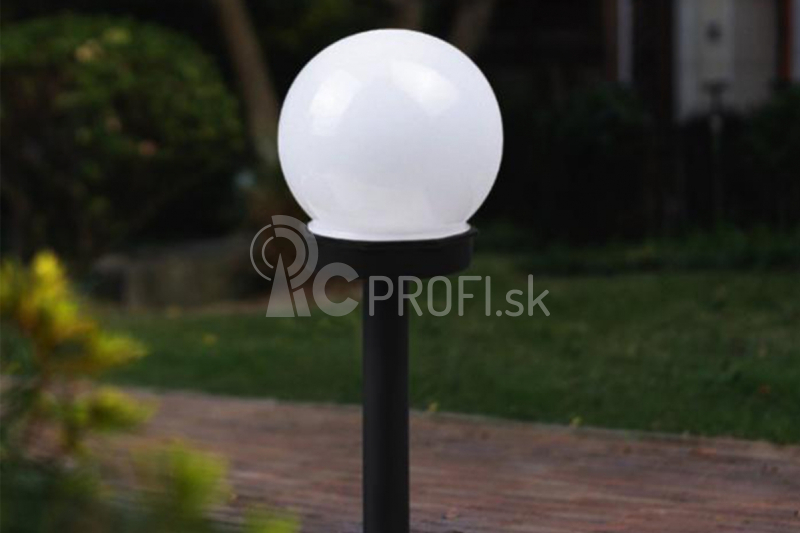 Solar Garden Ball LED Light (3 ks) (vr. aku)