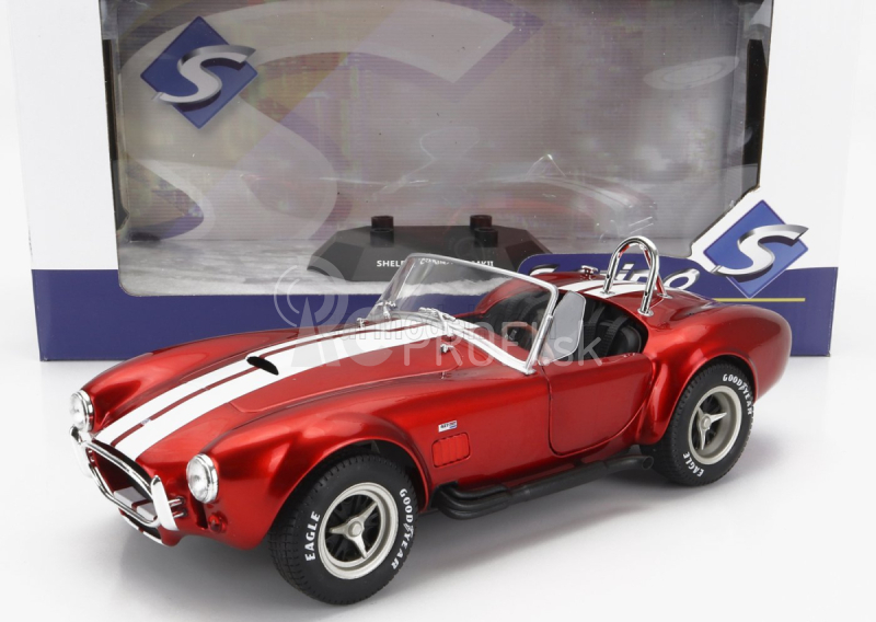 Solido Ac cobra Shelby Cobra 427 S/c Mkii Spider Hard-top 1965 1:18 Red Met