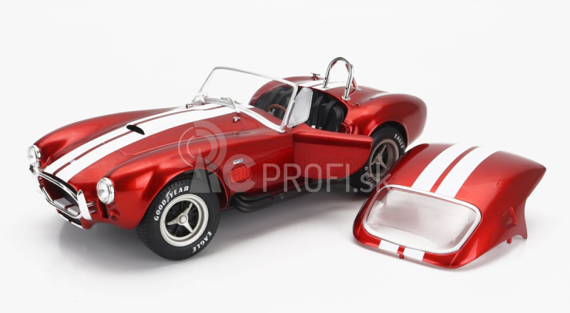 Solido Ac cobra Shelby Cobra 427 S/c Mkii Spider Hard-top 1965 1:18 Red Met