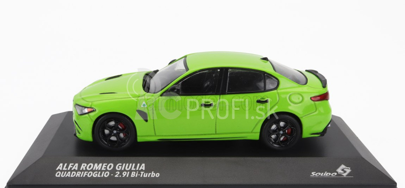 Solido Alfa romeo Giulia Quadrifoglio 2.9l Biturbo 2020 1:43 Zelená