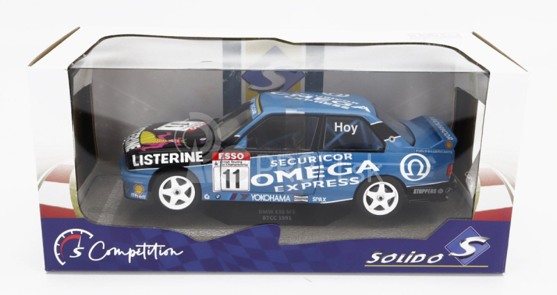 Solido BMW 3-series M3 (e30) Team Vl Motorsport N 11 Champion Season Btcc 1991 W.hay 1:18 Blue Black