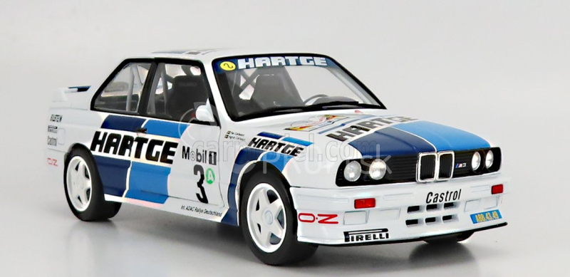 Solido BMW radu 3 (e30) Gr.a N 3 Rally Deutchland 1990 1:18 Biela 2 tóny Modrá