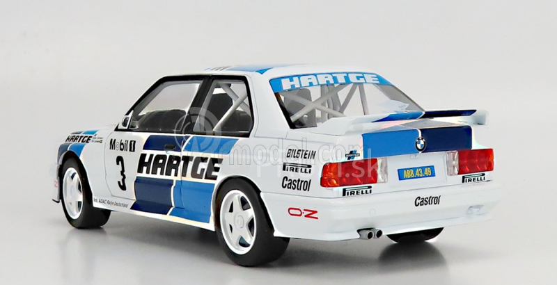 Solido BMW radu 3 (e30) Gr.a N 3 Rally Deutchland 1990 1:18 Biela 2 tóny Modrá