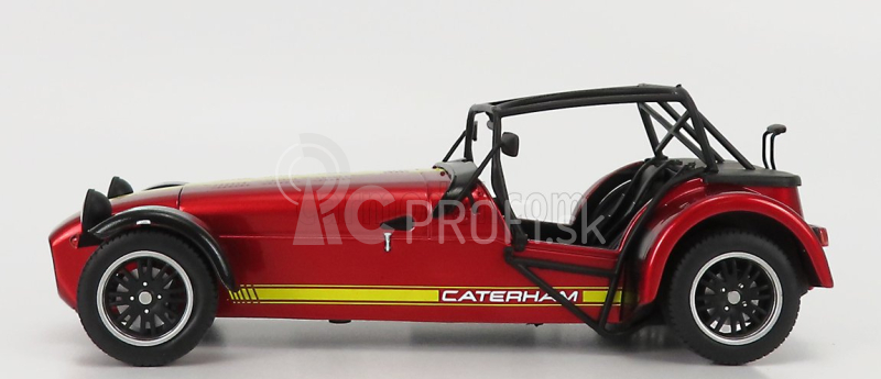 Solido Caterham Seven 275 Academy 2014 1:18 Červená farba, žltá farba