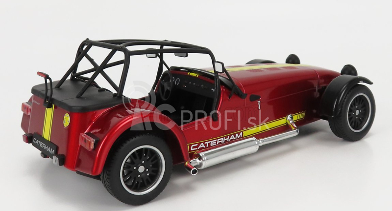 Solido Caterham Seven 275 Academy 2014 1:18 Červená farba, žltá farba