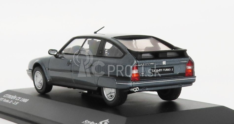 Solido Citroen Cx 2400 Gti Turbo 2 1990 1:43 Grey Met