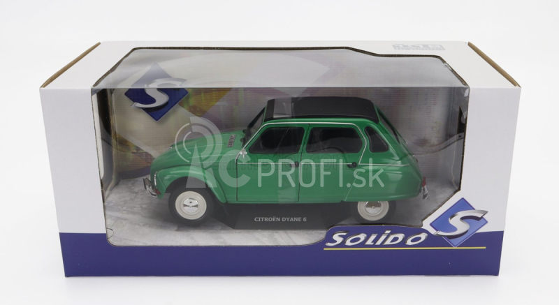 Solido Citroen Dyane 6 1976 1:18 Zelená