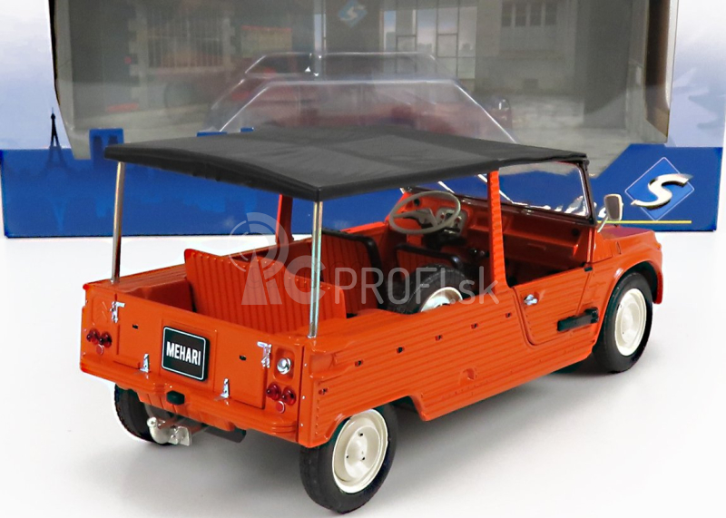 Solido Citroen Mehari 1969 1:18 oranžová čierna