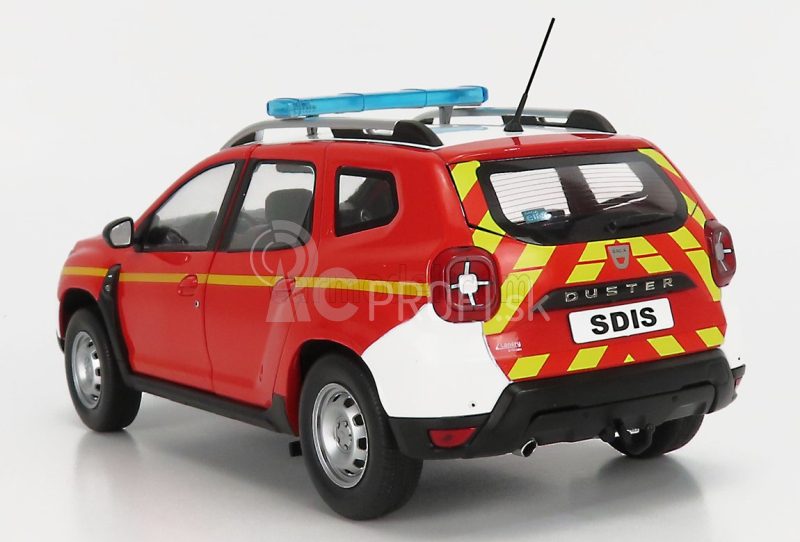 Solido Dacia Duster Mkii Sapeurs Pompiers 2018 1:18 Červeno-žltá