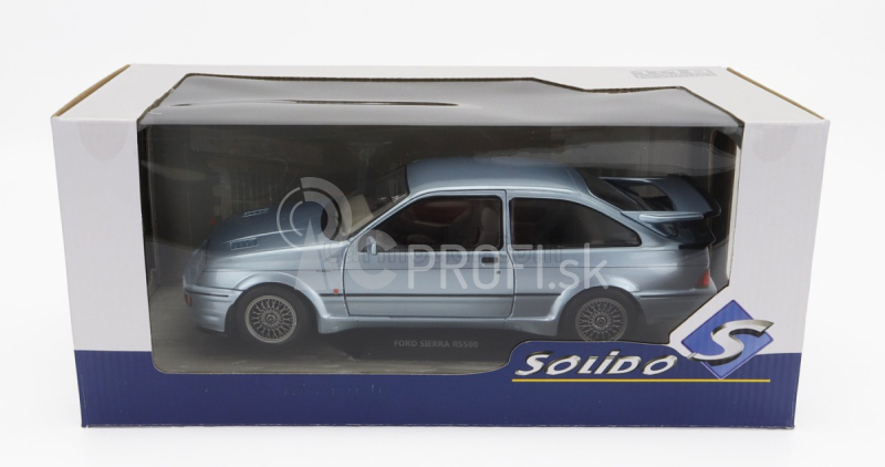 Solido Ford england Sierra Rs500 1987 1:18 svetlomodrá