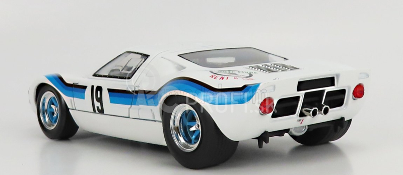 Solido Ford usa Gt40 Mki N 19 Angola Championship 1973 1:18 Biela 2 tóny Modrá