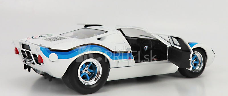 Solido Ford usa Gt40 Mki N 19 Angola Championship 1973 1:18 Biela 2 tóny Modrá