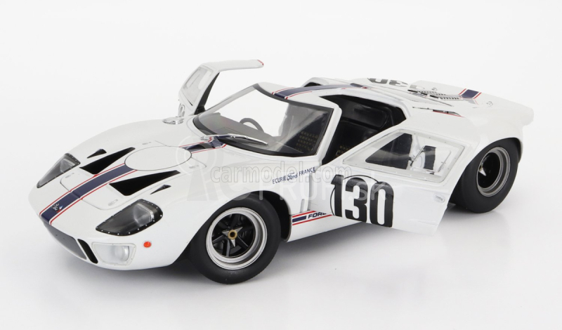 Solido Ford usa Gt40 Mki Team France N 130 Targa Florio 1967 H.greder - J.m.giorgi 1:18 Biela