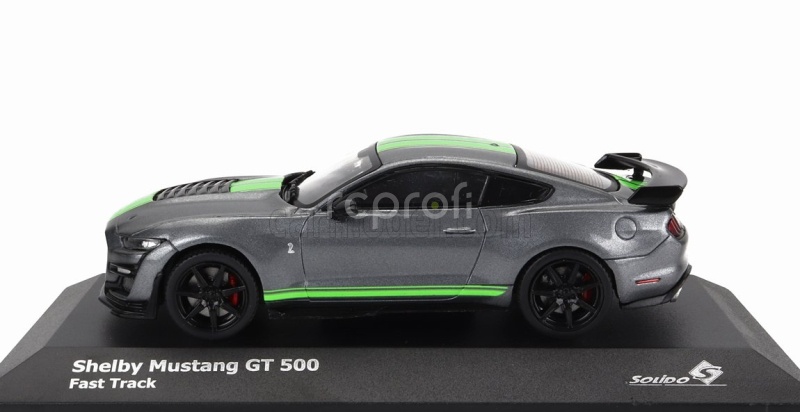 Solido Ford usa Mustang Shelby Gt500 Coupe 2020 1:43 zelená sivá