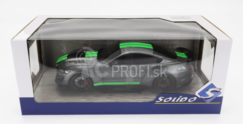 Solido Ford usa Mustang Shelby Gt500 Kr Coupe 2023 1:18 zeleno šedá