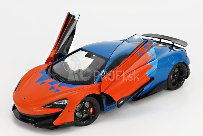 Solido Mclaren 600lt F1 Team Tribute Livery 2019 1:18 Oranžová modrá