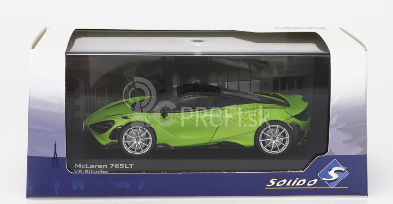 Solido Mclaren 765lt 2020 1:43 Zelená