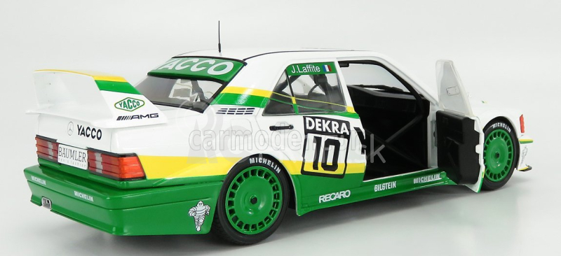 Solido Mercedes benz 190e 2.5-16 Evo Ii N 10 Dtm Sezóna 1991 J.laffite 1:18 Bielozelená