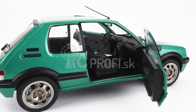 Solido Peugeot 205 1.9 Gti Griffe 1990 1:18 Green Met