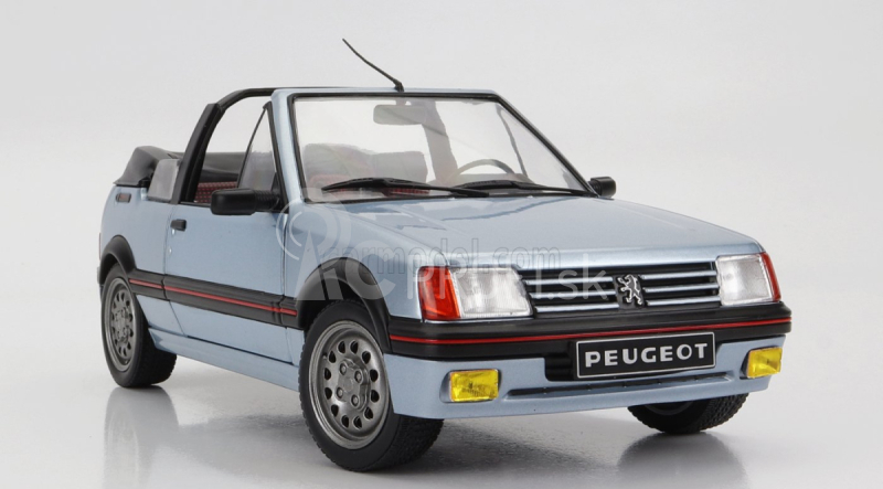 Solido Peugeot 205 Cti Mki (gti) 1.6 Cabriolet 1989 1:18 Light Blue Met