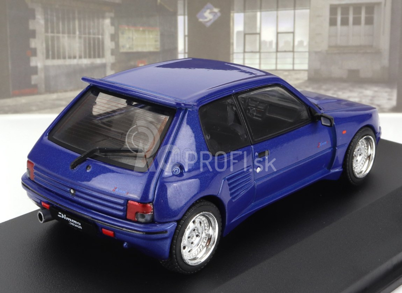 Solido Peugeot 205 Gti Dimma Body Kit 1988 1:43 Modrá