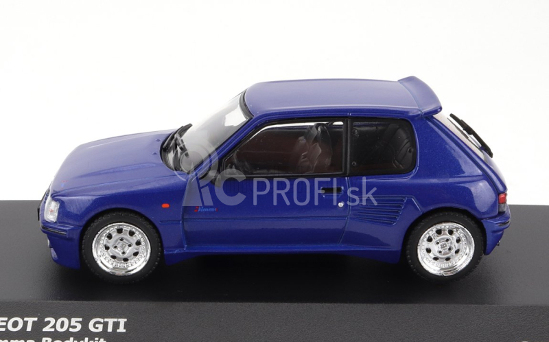 Solido Peugeot 205 Gti Dimma Body Kit 1988 1:43 Modrá