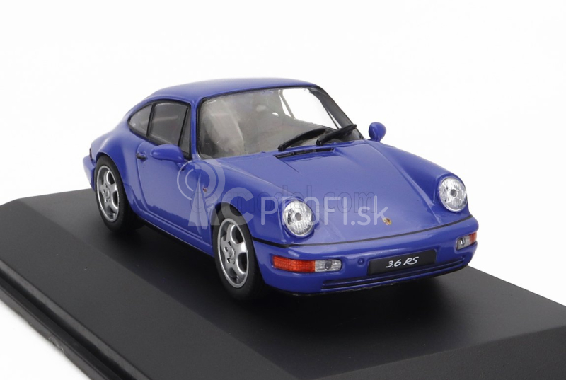 Solido Porsche 911 964 Rs Coupe 1992 1:43 Modrá