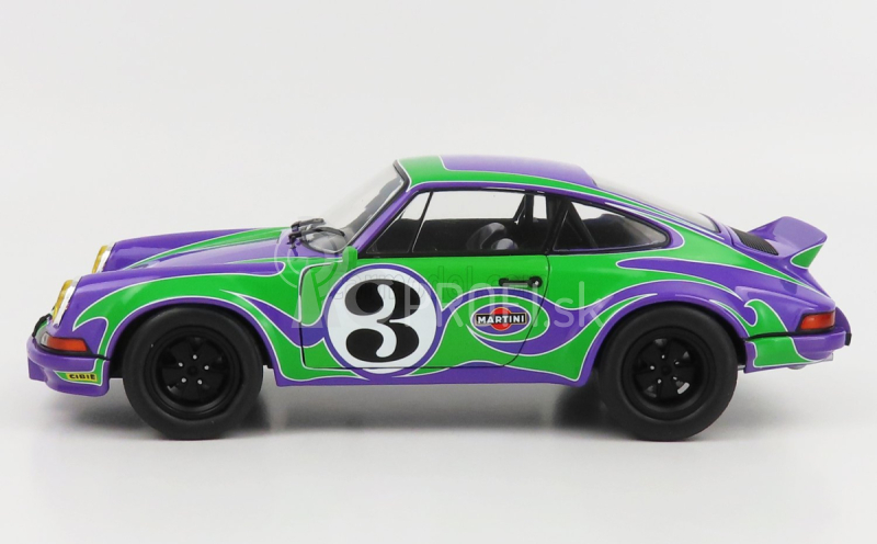 Solido Porsche 911 Rsr Coupe N 3 Happy Tribute 1973 1:18 Purple Green