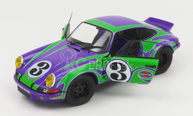 Solido Porsche 911 Rsr Coupe N 3 Happy Tribute 1973 1:18 Purple Green