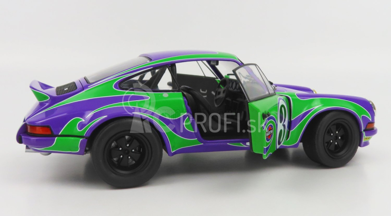 Solido Porsche 911 Rsr Coupe N 3 Happy Tribute 1973 1:18 Purple Green