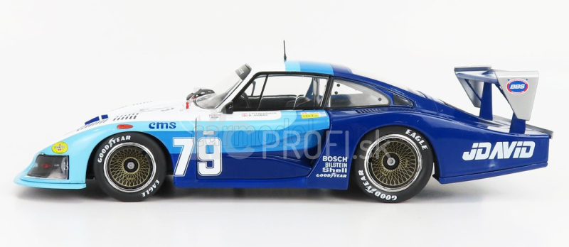 Solido Porsche 935/81 Moby Dick Team John Fitzpatrick N 79 24h Le Mans 1982 J.fitzpatrick - D.hobbs 1:18 Blue White