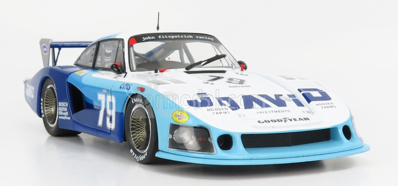 Solido Porsche 935/81 Moby Dick Team John Fitzpatrick N 79 24h Le Mans 1982 J.fitzpatrick - D.hobbs 1:18 Blue White