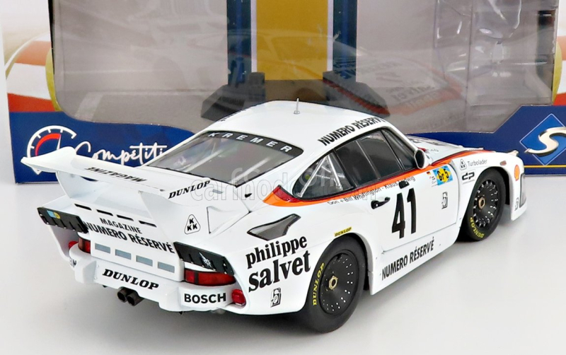 Solido Porsche 935 K3 Team Porsche Kremer Racing N 41 Winner 24h Le Mans 1979 K.ludwig - B.whittington - D.whittington 1:18 Biela