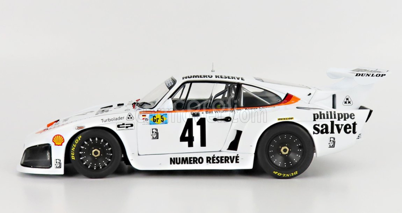 Solido Porsche 935 K3 Team Porsche Kremer Racing N 41 Winner 24h Le Mans 1979 K.ludwig - B.whittington - D.whittington 1:18 Biela