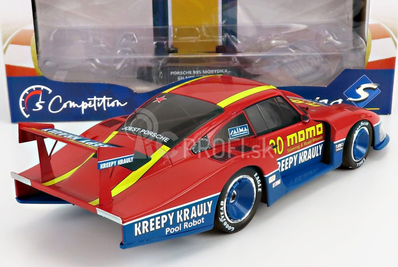 Solido Porsche 935 Moby Dick N 6h Mid Ohio 1983 1:18 Červená modrá