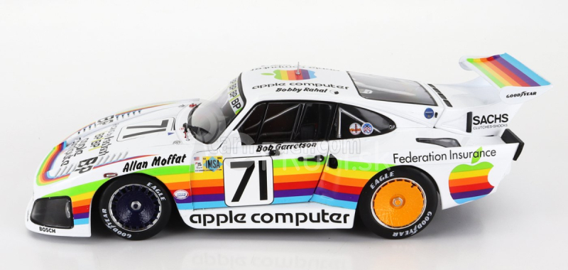 Solido Porsche 935k3 Team Dick Barbour Racing N 71 24h Le Mans 1980 B.rahal - A.moffat - B.garretson 1:18 Biela