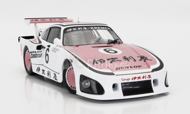 Solido Porsche 935k3 Team Porsche Kremer Racing N 6 Winner 1000km Suzuka 1981 B.wollek - H.pescarolo 1:18 Biela Ružová