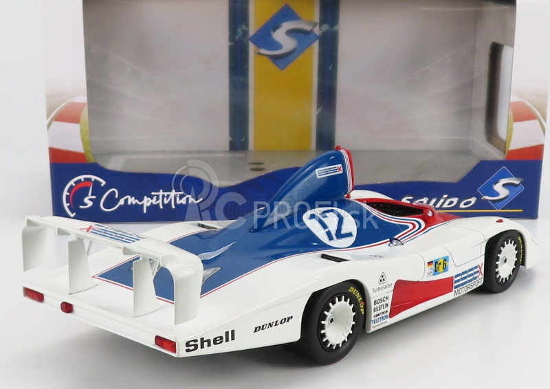 Solido Porsche 936 2.1l Turbo Team Essex Motorsport N 12 24h Le Mans 1979 J.ickx - B.redman - J.barth 1:18 Biela červená modrá