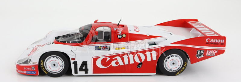 Solido Porsche 956 Turbo Team Canon Racing N 14 24h Le Mans 1983 J.palmer - J.lammers - R.lloyd 1:18 Červená Biela